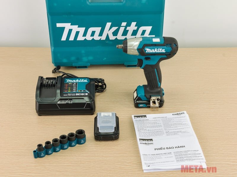 Máy siết bu lông Makita TW140DSYEX