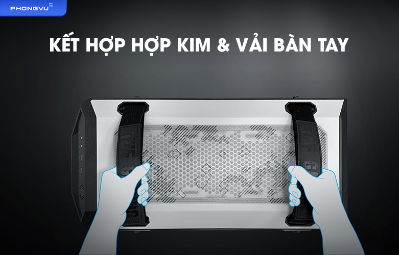 Case ASUS TUF Gaming GT501 White Edition - SP005268 | Hợp kim  và vải bàn tay