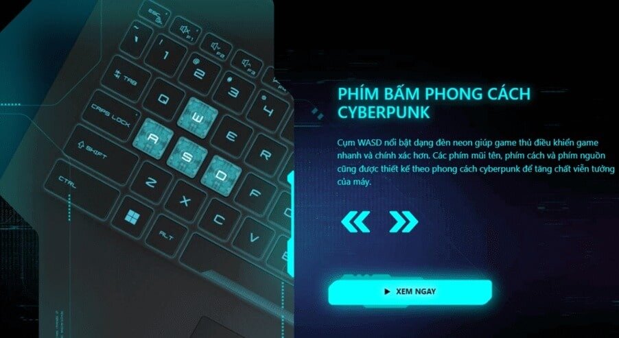 Laptop MSI Gaming Cyborg 15 (A12UC-621VN)