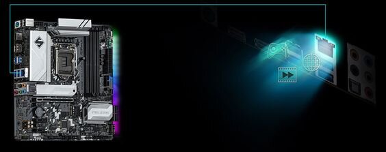 Mainboard Asrock B560M Steel Legend (ảnh 6)