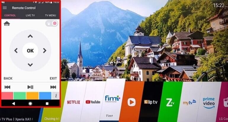 Điều khiển tivi dễ dàng bằng điện thoại với LG TV Plus