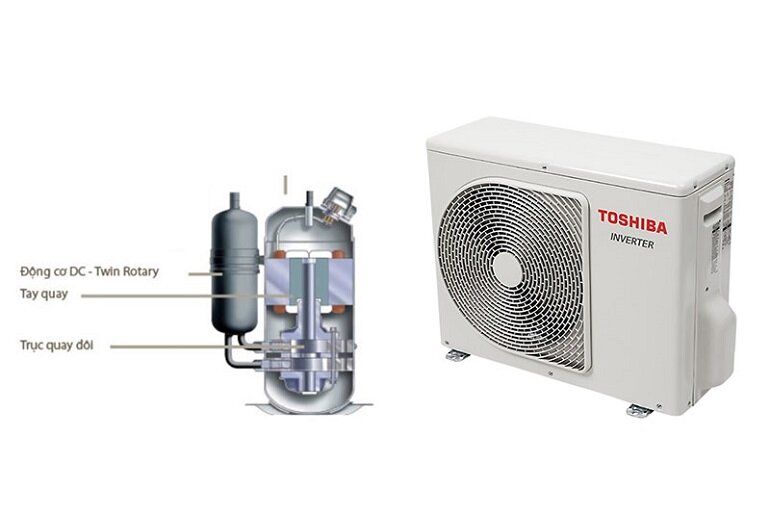 Điều hòa Toshiba Inverter 24000 BTU 1 chiều RAV-GV2401AP-V/RAV-GE2401BP-V gas R-32