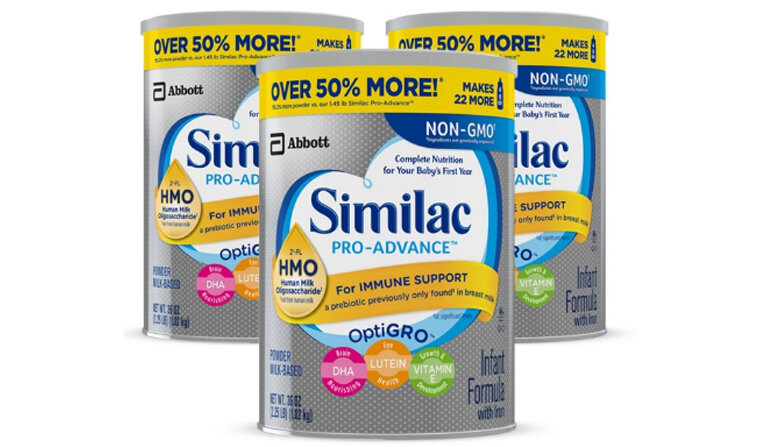 Sữa Similac Pro advance Non-GMO HMO - cho bé 0 - 12 tháng tuổi,  873g
