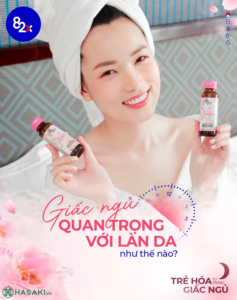 Nước Uống 82X Placenta Shiharu 50ml/Chai