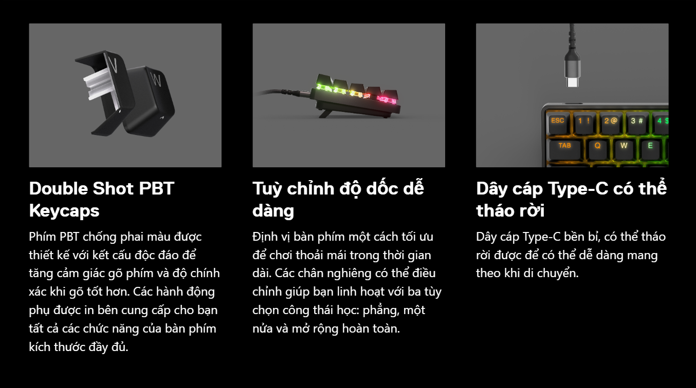 Bàn phím không dây Steelseries Apex Pro Mini WL US 10