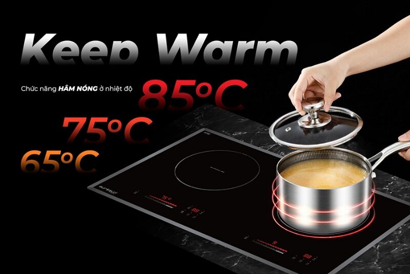 Bếp từ âm 3 vùng nấu Eurosun EU-T386Max