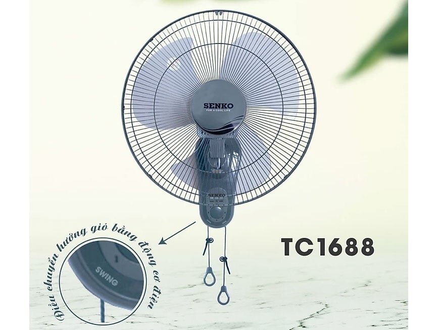 Quạt treo tường 3 cánh