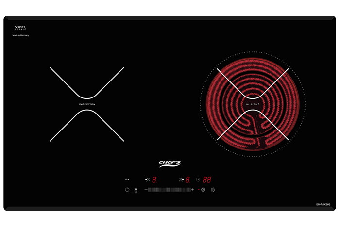 Bếp đôi từ-hồng ngoại Chef's EH-MIX366 4600W