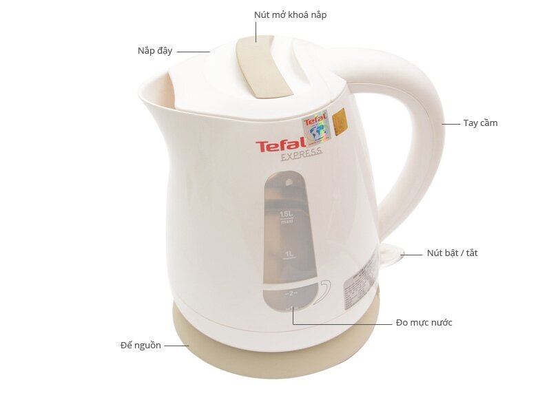 Bình siêu tốc Tefal KO2991 1.5 lít