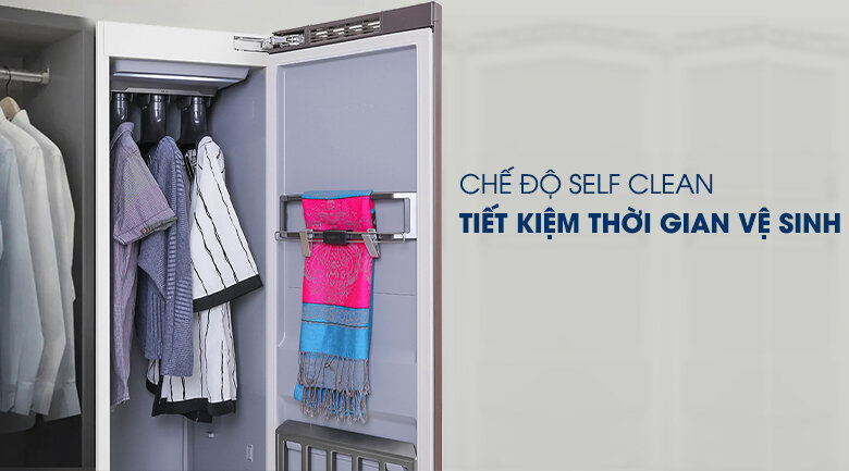 Tủ chăm sóc quần áo AirDresser Samsung - tự vệ sinh