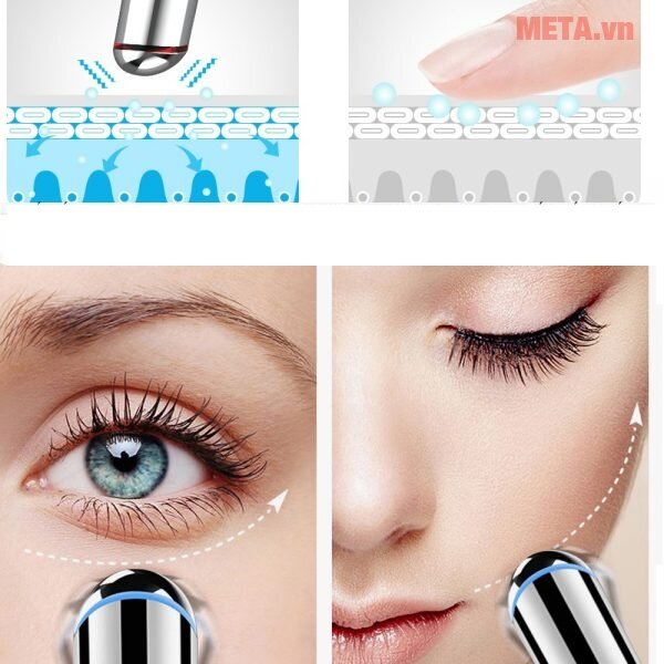 Máy massage mắt đa chức năng chống lão hóa giảm quầng thâm Aoberst