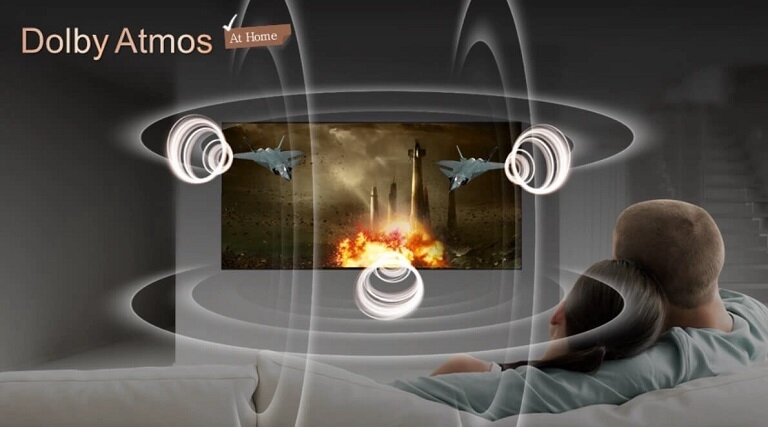 Smart Tivi LG 50 inch 4K 50UQ8150PSB âm thanh