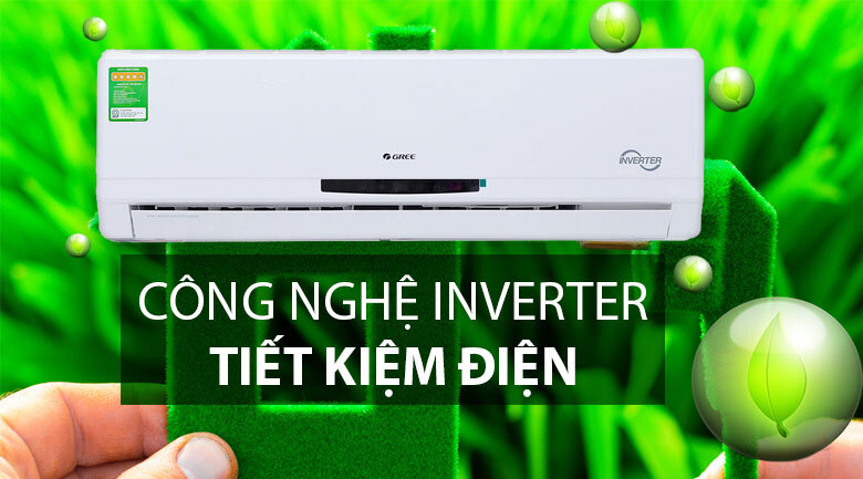 Điều hòa 1 chiều Inverter Gree GWC18AAD-K6DNA1B - 18000BTU