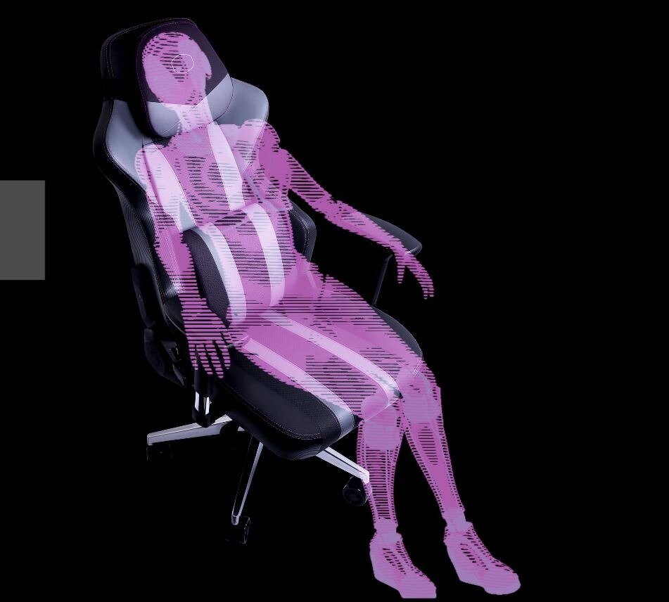 Ghế Gamer Cooler Master CALIBER X2 CAMMY SF6 GAMING CHAIR ảnh 4