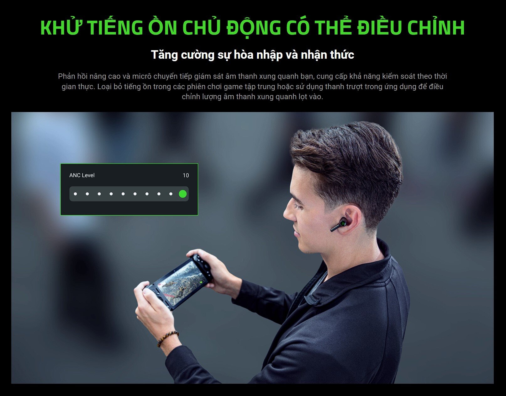 Tai nghe không dây Razer Hammerhead Pro HyperSpeed-Earbuds_RZ12-04590100-R3A1