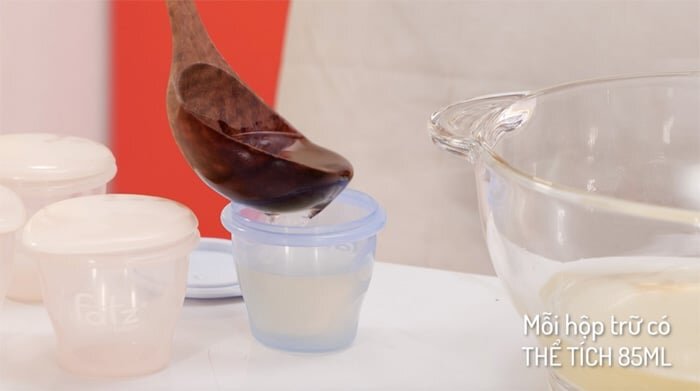 Dung tích mỗi hộp là 85ml Dung tích mỗi hộp là 85ml