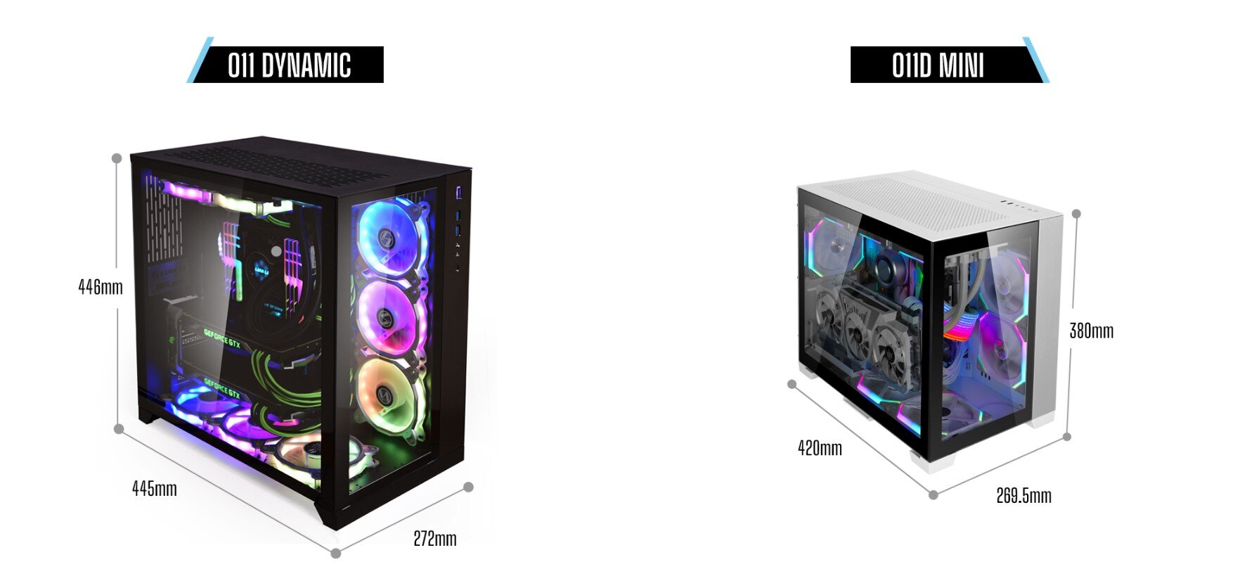 Vỏ Case LIAN-LI PC - O11-Dynamic - Mini White