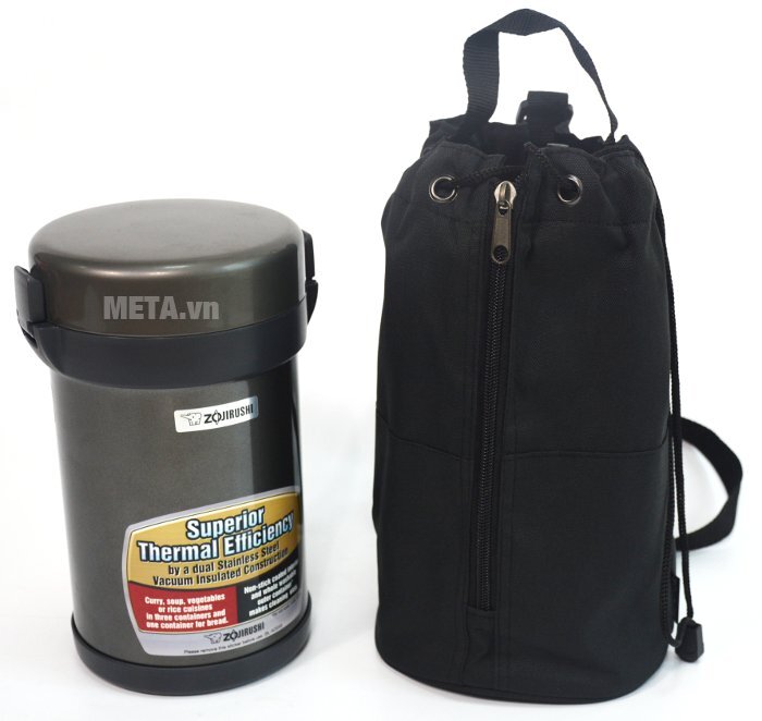 Cặp lồng cơm giữ nhiệt Zojirushi SL-XCE20 - 4 ngăn Cặp lồng cơm giữ nhiệt Zojirushi SL-XCE20 - 4 ngăn
