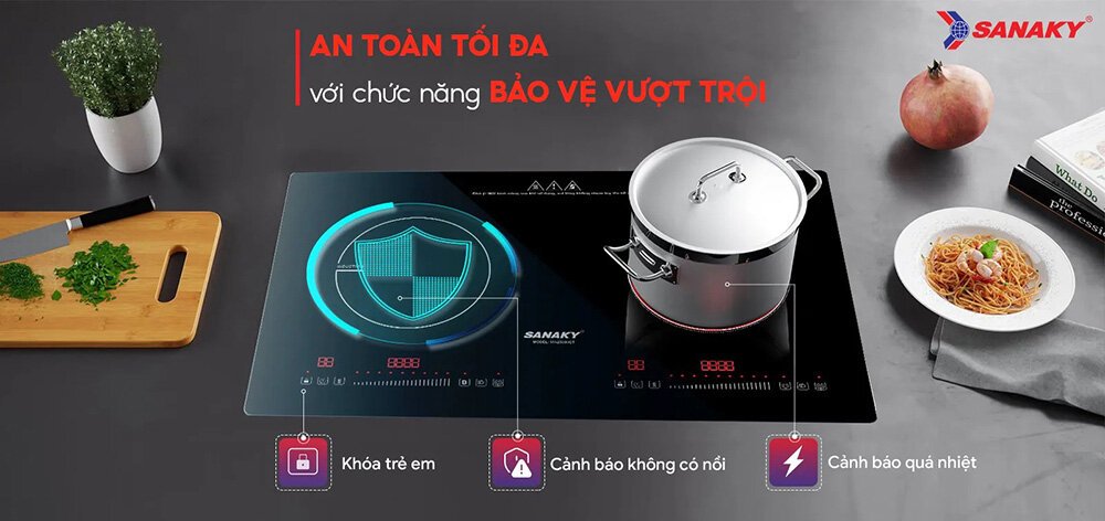 Tính năng an toàn của Sanaky VH-2500HGT