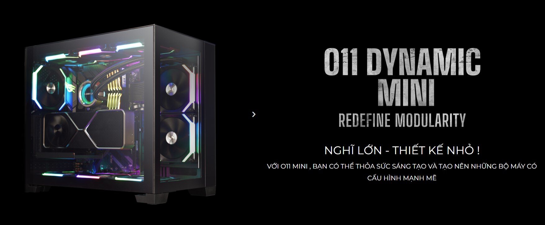 Vỏ Case LIAN-LI PC - O11-Dynamic - Mini White