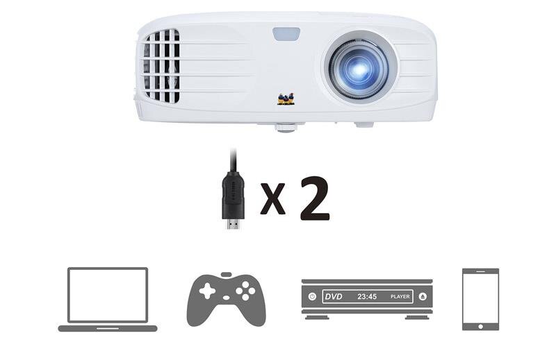 Máy chiếu giải trí ViewSonic PX700HD - Full HD 1920x1080