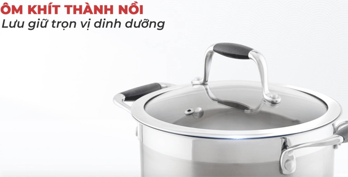 Vung nùng ôm trọn thành nồi