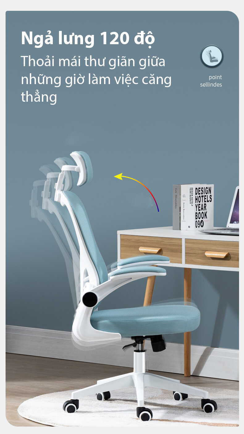 Ghế công thái học Legion YT030 Black 7