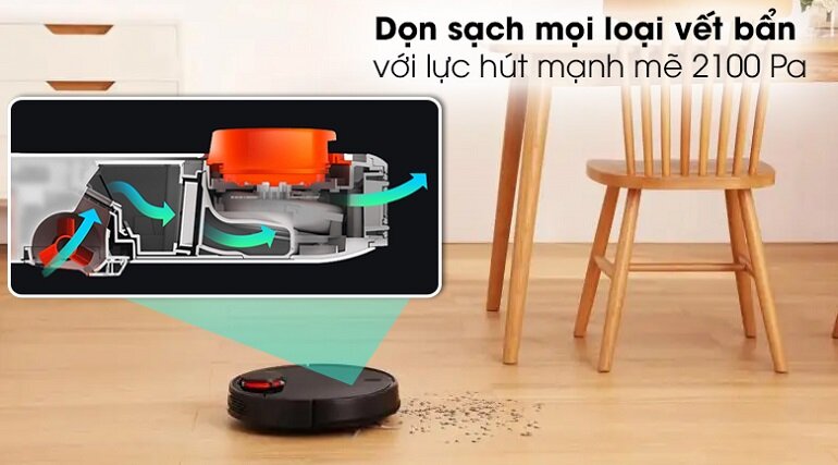 Robot hút bụi lau nhà Xiaomi Vacuum Mop P SKV4109GL