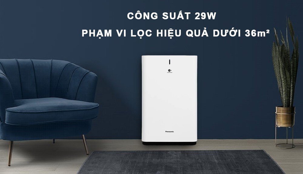 Công suất 29W của máy lọc không khí Panasonic F-PXT50A