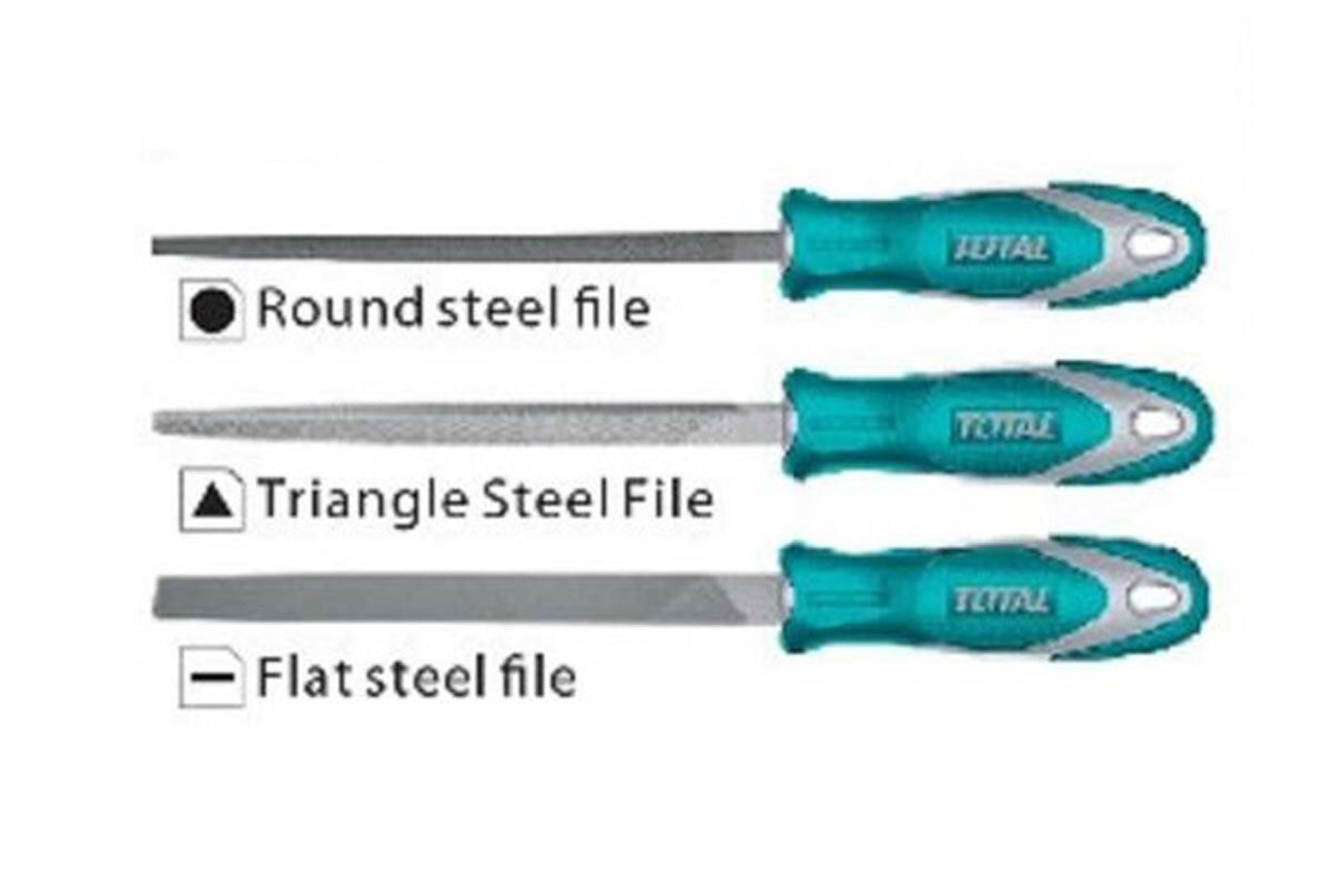 Bộ dũa gỗ 200mm Total THT918326