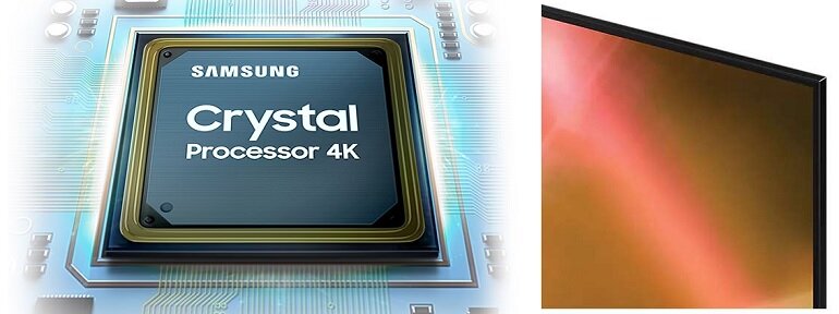 Smart Tivi Samsung 85 inch 4K UA85AU8000 bộ vi xử lý