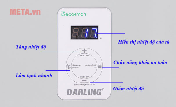 Tủ đông Smart Inverter Darling DMF - 1279ASI 1400 lít Tủ đông Smart Inverter Darling DMF - 1279ASI 1400 lít