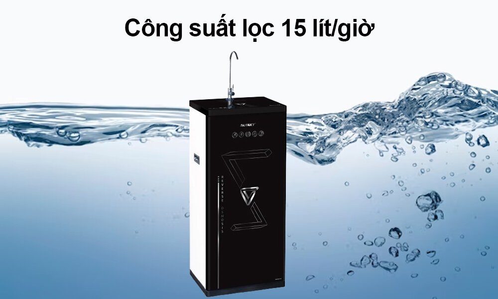 Sanaky VH-10HY có công suất lọc 15 lít/giờ