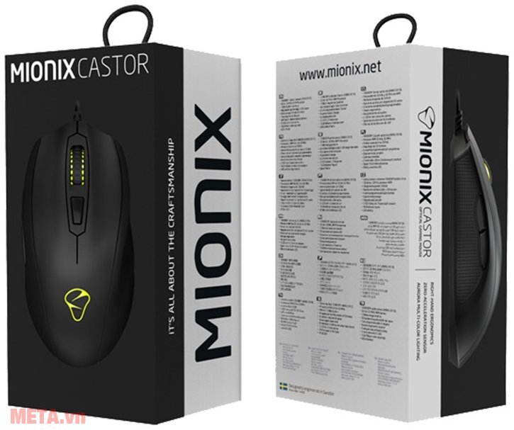 Chuột game Mionix Castor (quang)