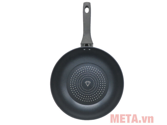 Chảo kim cương đáy từ Nagakawa NAG2451 (24cm) Chảo kim cương đáy từ Nagakawa NAG2451 (24cm)