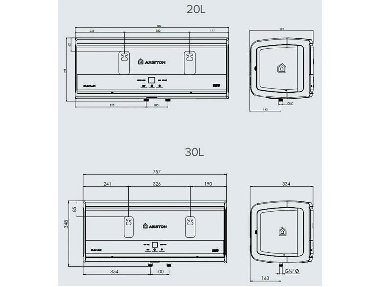 Ariston SLIM3 20 LUX VN
