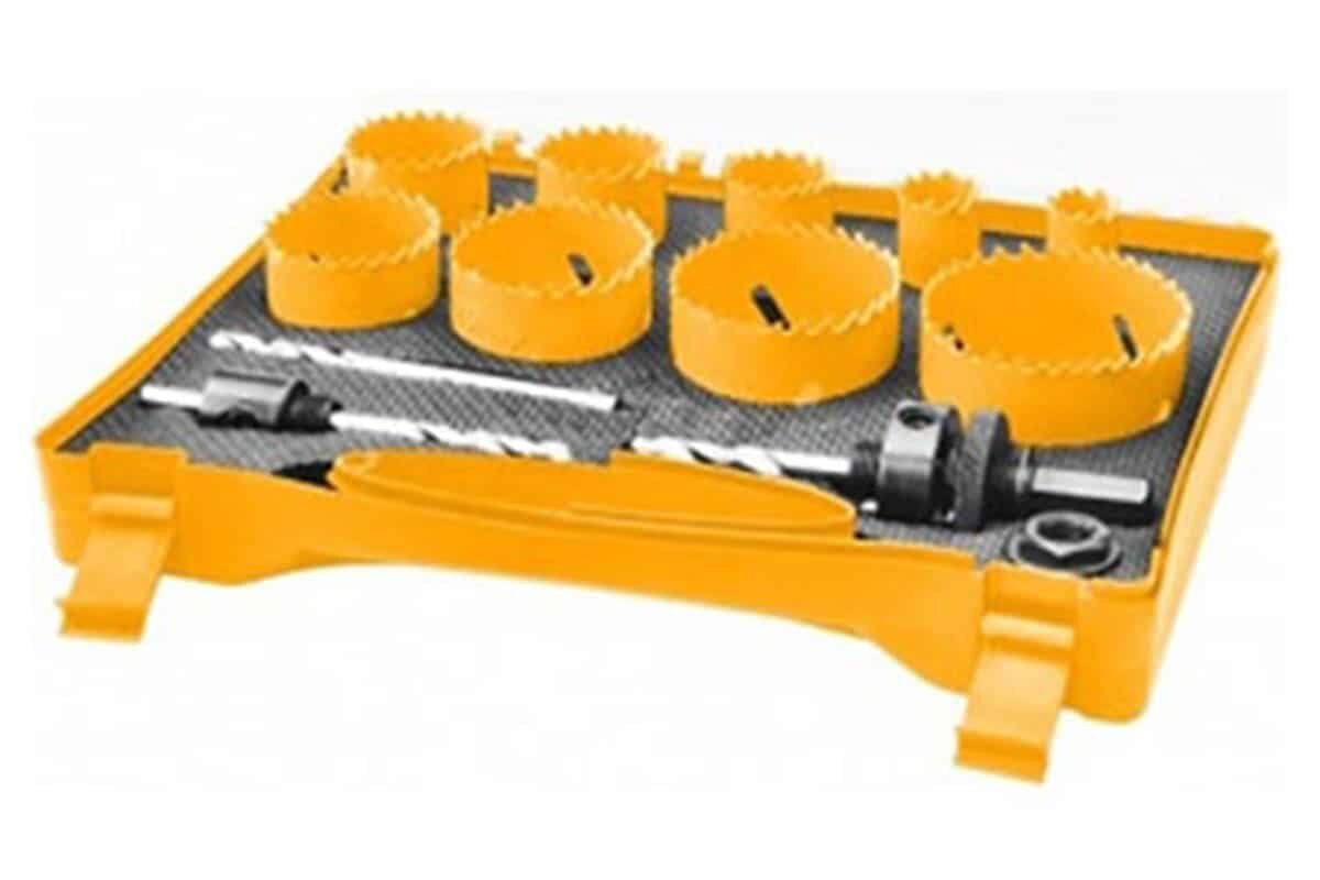 Bộ 12 mũi khoét kim loại INGCO AKH0131