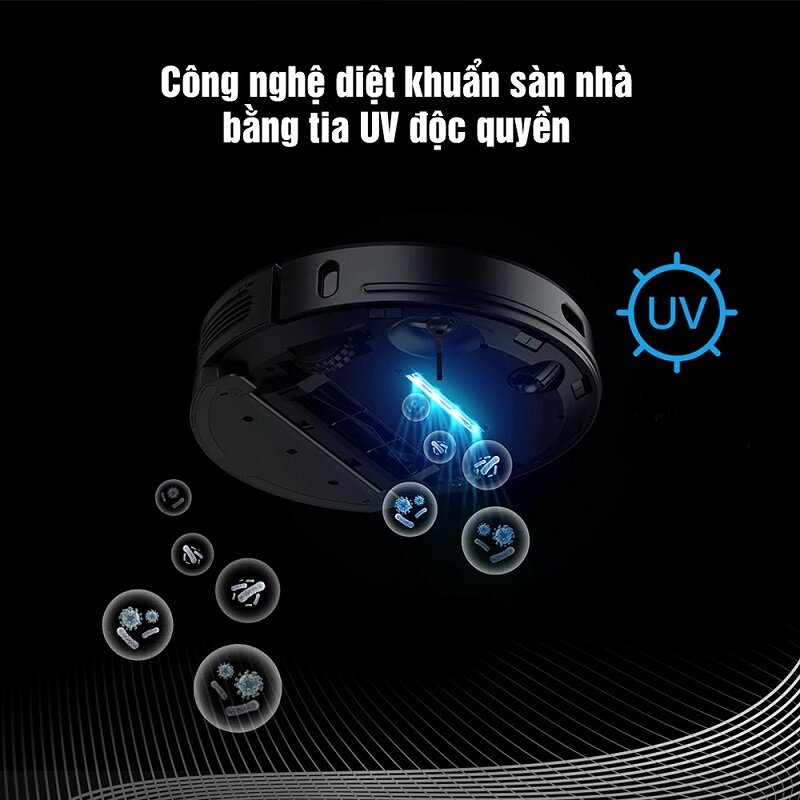 Robot hút bụi lau nhà Fiko F6 Pro V2