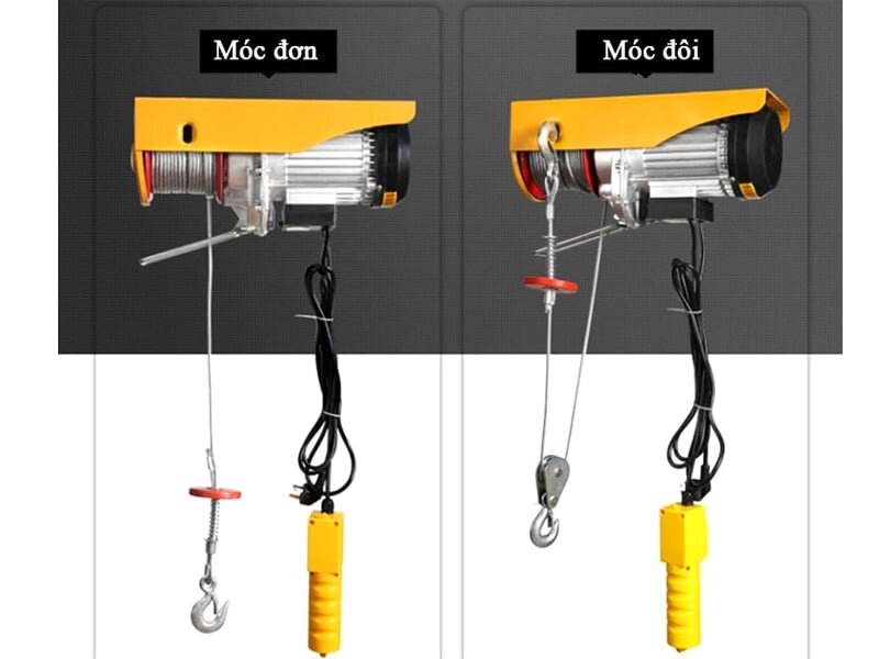 Hình ảnh minh họa móc đôi móc đơn