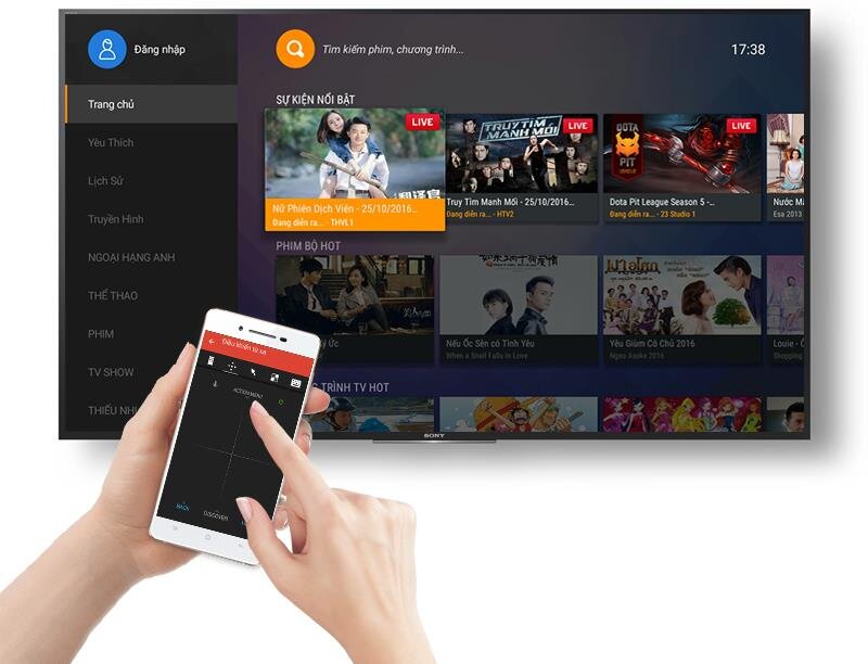 Smart Tivi Sony 43 inch 43X8000E, 4K Ultra HDR, Android TV, MXR 200Hz