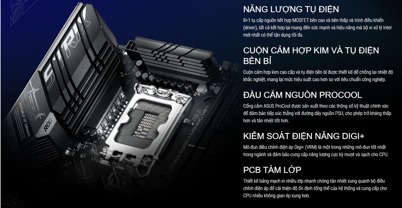 Mainboard Asus ROG STRIX B660-I GAMING WIFI