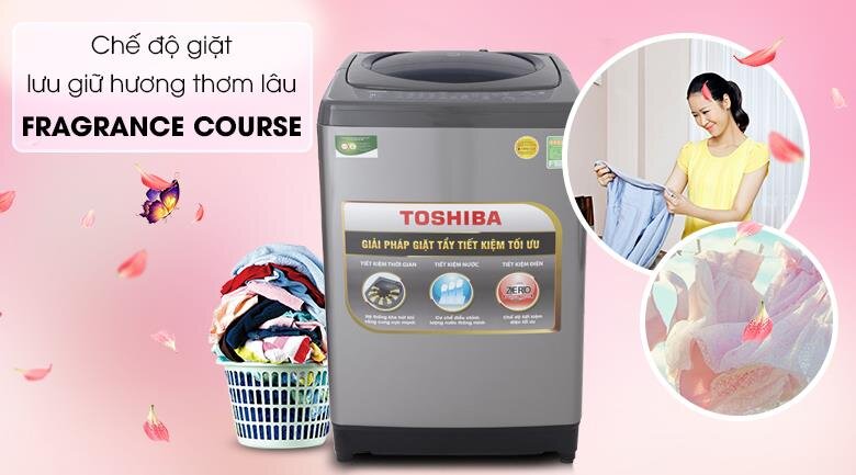 Máy giặt 9 Kg Toshiba AW-H1000GV/SB lồng đứng