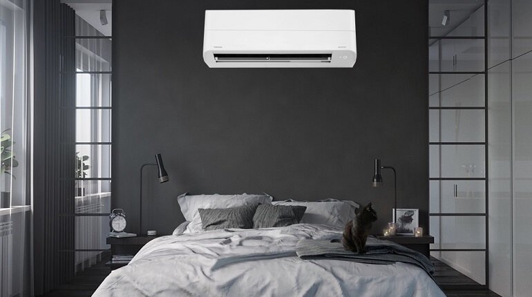 Điều hòa Toshiba Inverter 12000 BTU 1 chiều H13Z1KCVG có thiết kế nhỏ gọn, tinh tế 