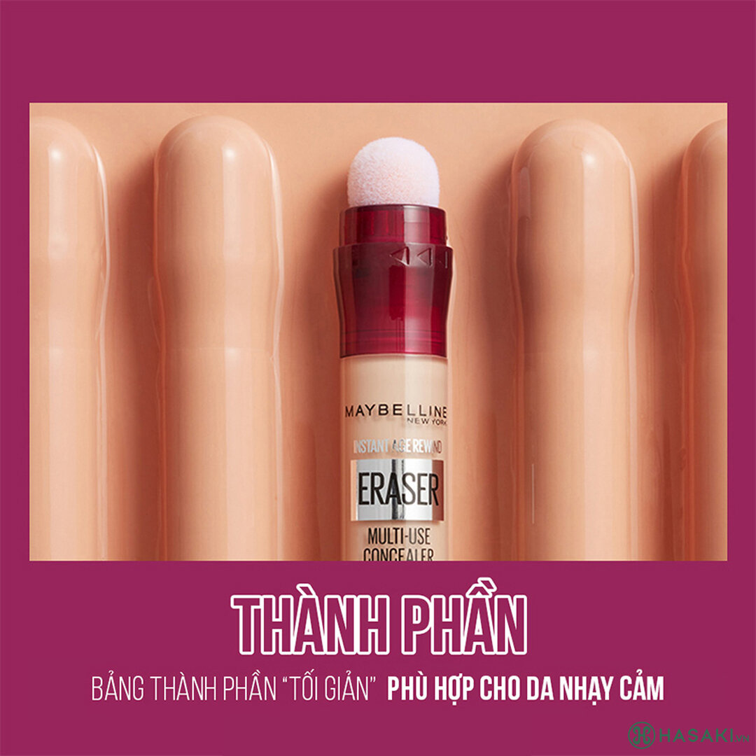 Bút Che Khuyết Điểm Maybelline Instant Age Rewind Eraser Multi-Use Concealer đã có mặt tại Hasaki