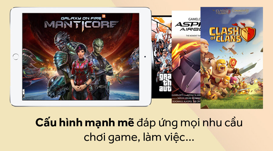 Máy tính bảng iPad Air 2 Cellular 128GB Máy tính bảng iPad Air 2 Cellular 128GB