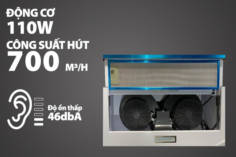 Máy hút mùi Lorca TA-3005C-70 