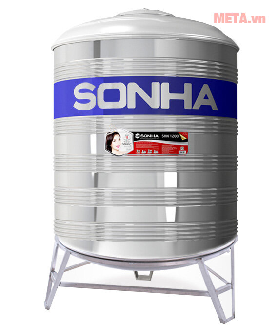 Bồn nước inox Sơn Hà đứng SH1000 (F960) - 1.000 lít