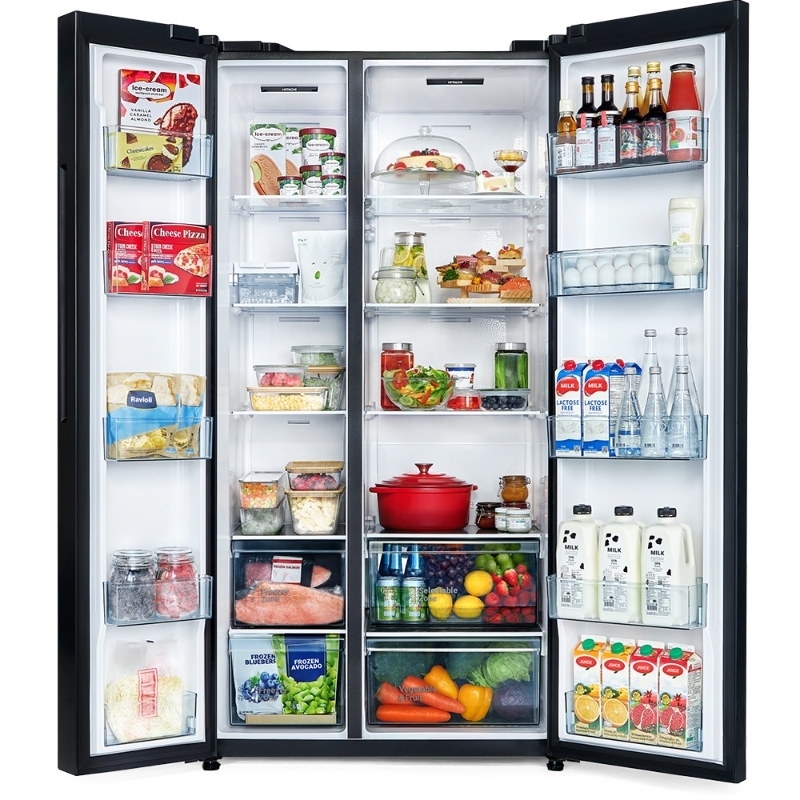 Tủ lạnh Hitachi Inverter 656 lít HRSN9713ESGBKVN