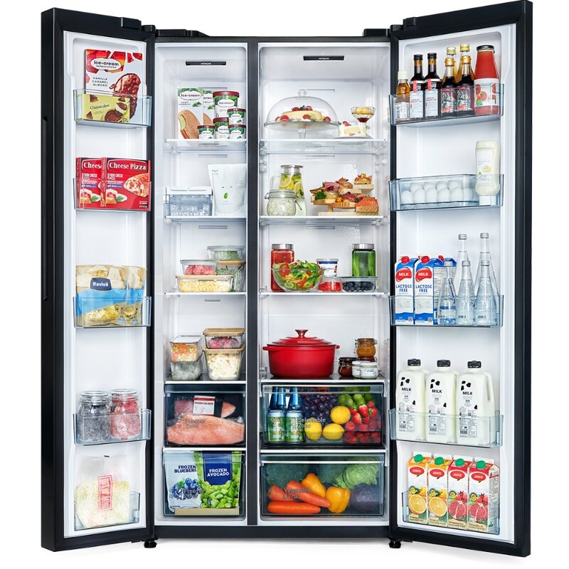 Tủ lạnh Hitachi Inverter 656 lít HRSN9713ESGBKVN