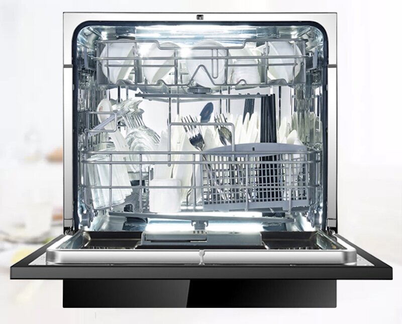 Máy rửa bát 8 bộ Spelier SMS 08 Plus 1/ DW cung cấp năm chương trình rửa đáp ứng mọi nhu cầu